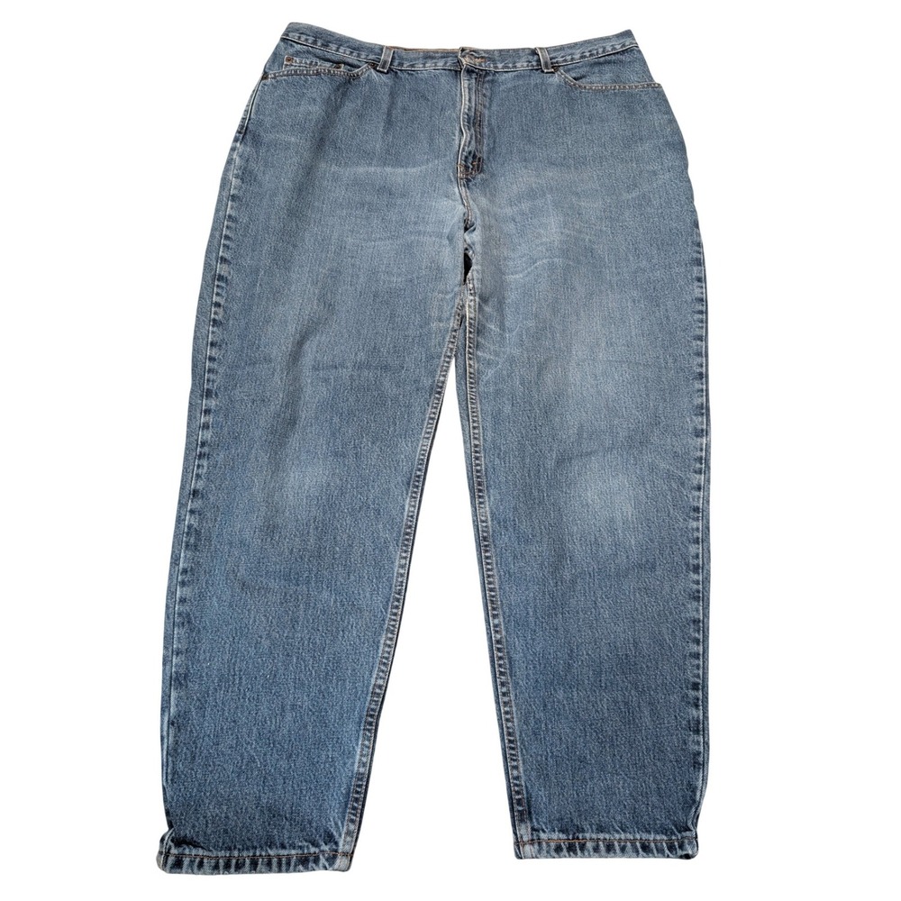 Levi's Jeans Women 40x28 Blue 550 Relaxed Fit Tapered Leg‎ High Rise Vintage USA